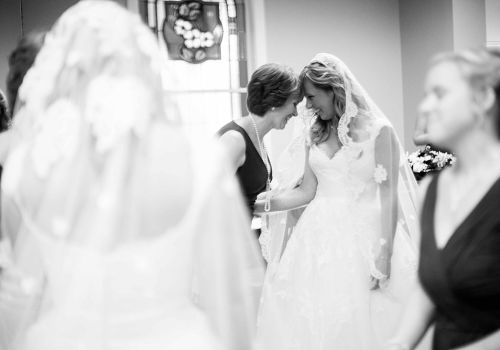 Mom And Bride Moment